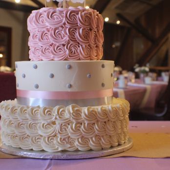 J & S Watkins - a three tiered wedding cake - Bakeries Near Me - Clifton Park, New York J & S Watkins - a three tiered wedding cake - Bakeries Near Me - Clifton Park, New York