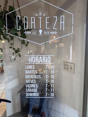 Menu photo 1 Corteza Tecate, BCN
