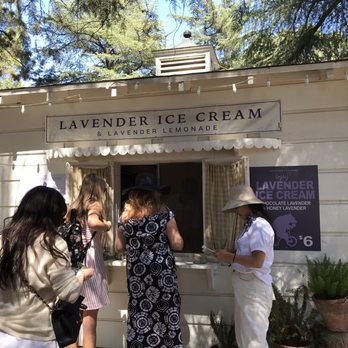 123 Farm - Lavender ice cream - Farmers Market Near Me - Cherry Valley, California
