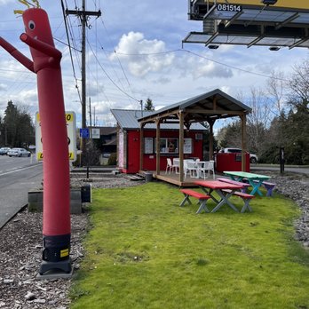 Slowbomb Coffee - Drive thru view - Coffee & Tea Near Me - Portland, Oregon