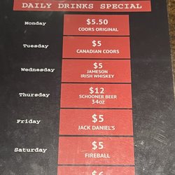 Jack’s Bar & Kitchen - Daily Specials