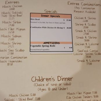 Edo Japanese Steakhouse - Menu - Japanese Near Me - Pelham, New York