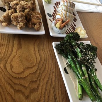Silverlake Ramen - Creamy Broccolini, Chicken Karaage, shrimp tempura roll - Ramen Near Me - Long Beach, California Silverlake Ramen - Creamy Broccolini, Chicken Karaage, shrimp tempura roll - Ramen Near Me - Long Beach, California