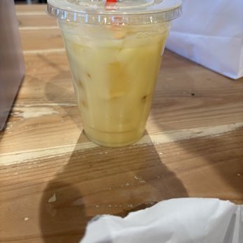 Egg Break - OJ with the coconut milk. Very good!!! - Breakfast & Brunch Near Me - South Salt Lake, Utah Egg Break - OJ with the coconut milk. Very good!!! - Breakfast & Brunch Near Me - South Salt Lake, Utah