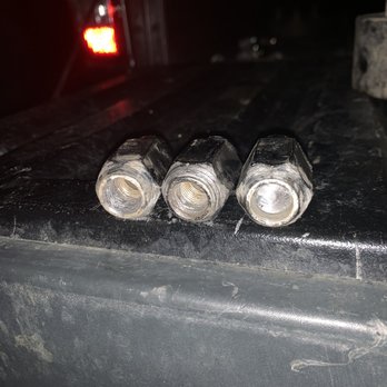 Affordable Tire - Stripped lugs with stud broken inside. - Tires Near Me - Palmdale, California Affordable Tire - Stripped lugs with stud broken inside. - Tires Near Me - Palmdale, California
