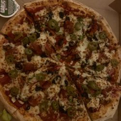 Papa Johns Pizza - Specialty pizza "The Works"