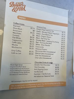 Menu photo 2 Butter & Fold Ventura, CA Menu photo 2 Butter & Fold Ventura, CA