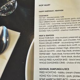 Menu Menu
