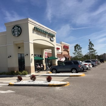 Walgreens - the front of a starbucks coffee shop - Drugstores Near Me - Riverview, Florida