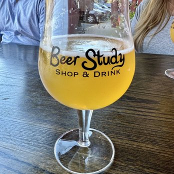 Beer Study - Non-alcoholic IPA, outside on beautiful October day. - Beer Bar Near Me - Durham, North Carolina