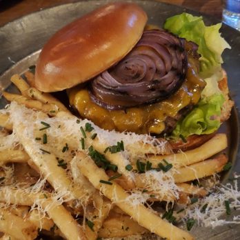 Eureka! - eureka burger with truffle fries - American Near Me - San Diego, California Eureka! - eureka burger with truffle fries - American Near Me - San Diego, California