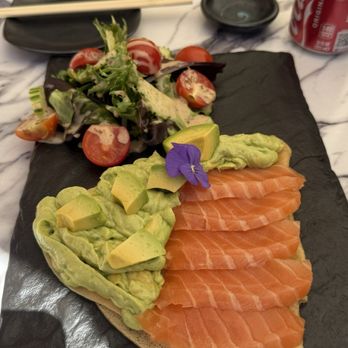 Oasis The Listening Bar - Smoked Salmon Crepe - Bars Near Me - Arlington, Virginia