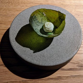 CODA - 07/09/22 Lettuce - Candied Lettuce, Cream Cheese, Crystalized Cucumber - Desserts Near Me - Berlin, BE
