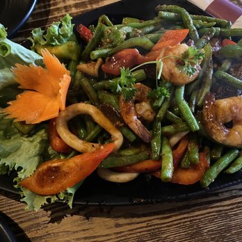 Sip Saam Thai - Prik King with seafood - Thai Near Me - Austin, Texas Sip Saam Thai - Prik King with seafood - Thai Near Me - Austin, Texas