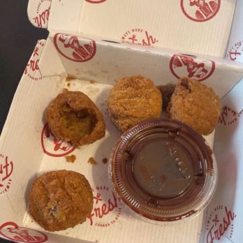 Slim Chickens - Fried Cookie Dough Bites - American Near Me - West Lafayette, Indiana Slim Chickens - Fried Cookie Dough Bites - American Near Me - West Lafayette, Indiana