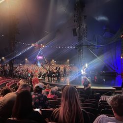 Kooza Cirque Du Soleil - Intermission. More safety checks