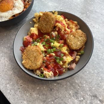 Crack'd Kitchen & Coffee - Egg and potato bowl - Breakfast & Brunch Near Me - Peabody, Massachusetts