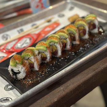 1-800-Lucky - The Blueprint Roll from B-Side - Asian Fusion Near Me - Miami, Florida 1-800-Lucky - The Blueprint Roll from B-Side - Asian Fusion Near Me - Miami, Florida