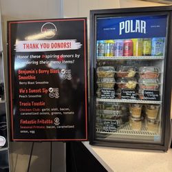 INspire Cafe - Drinks and premade salads and hummus