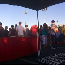 Rockin' Taco Street Fest - Getting ready for the dancers!