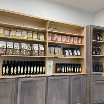 Tosca Italian Gourmet - shelves of wine and chocolates - Italian Near Me - Spring, Texas Tosca Italian Gourmet - shelves of wine and chocolates - Italian Near Me - Spring, Texas