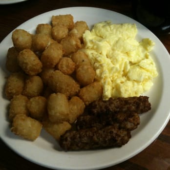 Flo's Coffee Shop - Scrambled eggs, tater tots, and sausage. - Diners Near Me - El Monte, California Flo's Coffee Shop - Scrambled eggs, tater tots, and sausage. - Diners Near Me - El Monte, California