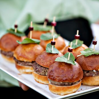 Catering Works - Sliders with Harissa Aioli - Caterers Near Me - Raleigh, North Carolina