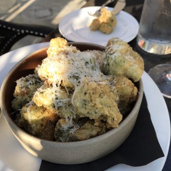 XIX Nineteen - Deep fried Broccoli with a spicy dip - Lounges Near Me - Edmonton, Alberta XIX Nineteen - Deep fried Broccoli with a spicy dip - Lounges Near Me - Edmonton, Alberta