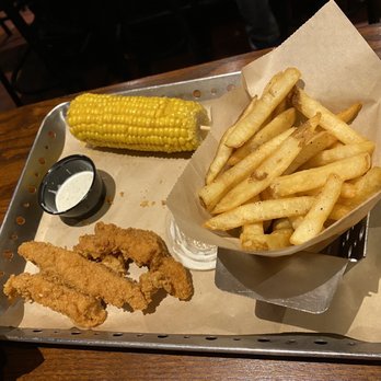 Chili's - Chicken Crispers (not taken before someone dug into it) - American Near Me - Buena Park, California
