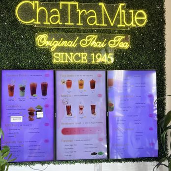 ChaTraMue Original Thai Tea - Menu - Bubble Tea Near Me - Rosemead, California ChaTraMue Original Thai Tea - Menu - Bubble Tea Near Me - Rosemead, California