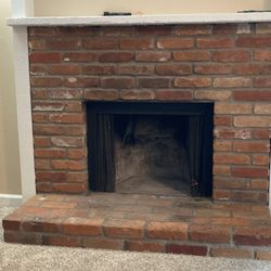Red brick BEFORE photo
