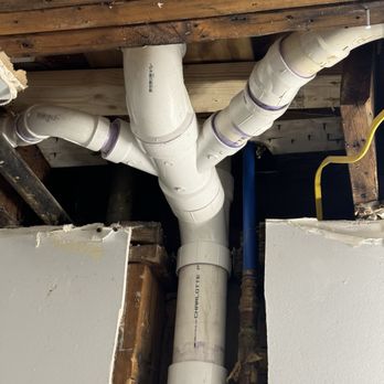TR Plumbing - Cut out old y trap custom job great work - Plumbing Near Me TR Plumbing - Cut out old y trap custom job great work - Plumbing Near Me