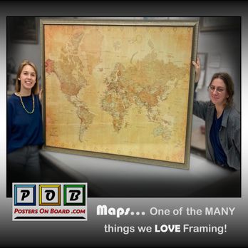 Posters On Board - We LOVE TO frame Maps at POSTERS ON BOARD! - Art Galleries Near Me - Minneapolis, Minnesota Posters On Board - We LOVE TO frame Maps at POSTERS ON BOARD! - Art Galleries Near Me - Minneapolis, Minnesota
