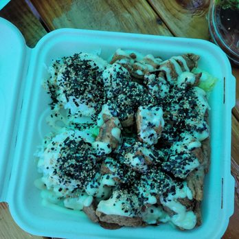 Like Poke - Hurricane fried poke - Food Trucks Near Me - Kahului, Hawaii