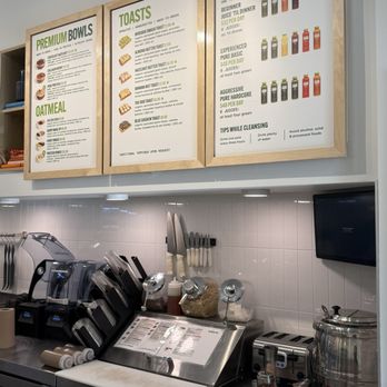 Pure Green - Menu Board - Juice Bars & Smoothies Near Me - Allen, Texas