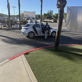 Redhawk Hand Car Wash - Wiping it all down, even inside! - Car Wash Near Me - Temecula, California