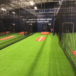 Hitting Factory - Full length baseball cages to hit and pitch in.