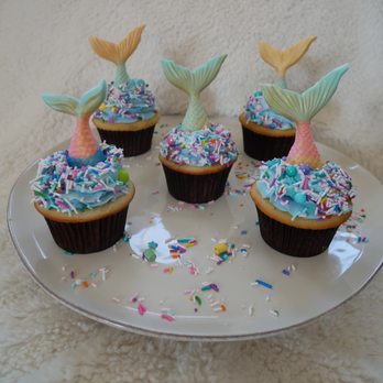 My Sweet Monsters - a plate of cupcakes with sprinkles - Custom Cakes Near Me My Sweet Monsters - a plate of cupcakes with sprinkles - Custom Cakes Near Me
