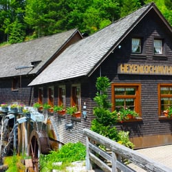 Hexenlochmühle - Eingang Hexenlochmühle mit Verkaufsraum
