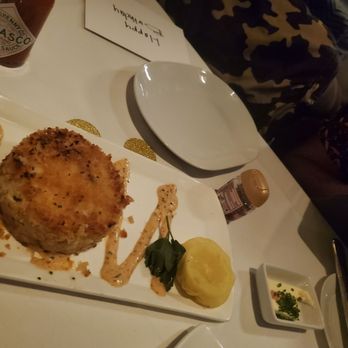 Eddie V's Prime Seafood - Crab Cake - Seafood Near Me - Orlando, Florida