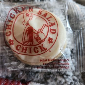 Chicken Salad Chick - Mini buttercream cookie - Chicken Shop Near Me - Norfolk, Virginia Chicken Salad Chick - Mini buttercream cookie - Chicken Shop Near Me - Norfolk, Virginia