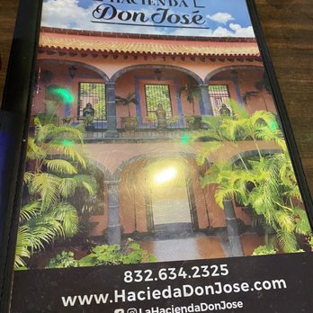Hacienda Don Jose - Menu. - Mexican Near Me - Houston, Texas Hacienda Don Jose - Menu. - Mexican Near Me - Houston, Texas