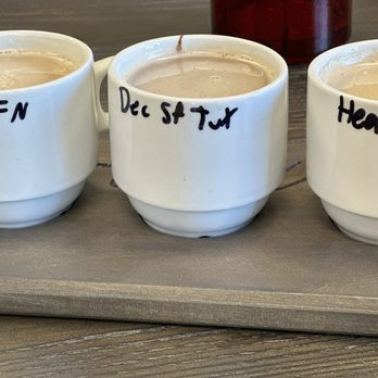 Alexander's Meeting Grounds Coffee - Flight includes plenty of sugar free options! - Coffee & Tea Near Me - Liberty, Missouri Alexander's Meeting Grounds Coffee - Flight includes plenty of sugar free options! - Coffee & Tea Near Me - Liberty, Missouri