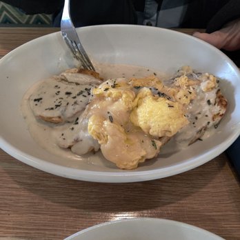 Prep & Pastry - Biscuits and gravy with scrambled eggs - Breakfast & Brunch Near Me - Tucson, Arizona Prep & Pastry - Biscuits and gravy with scrambled eggs - Breakfast & Brunch Near Me - Tucson, Arizona