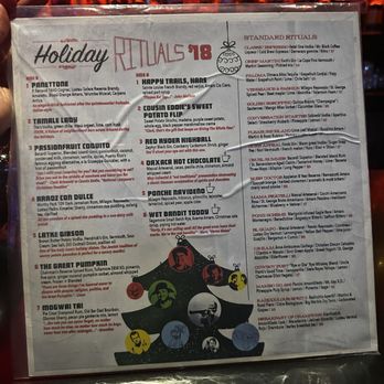 Little Rituals - Holiday pop up cocktail menu - Cocktail Bars Near Me - Phoenix, Arizona Little Rituals - Holiday pop up cocktail menu - Cocktail Bars Near Me - Phoenix, Arizona