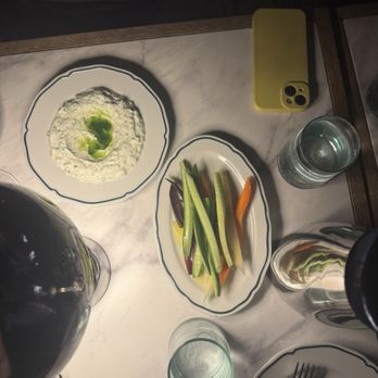 Alisa - Crudite and tzatziki - Greek Near Me - Venice, California