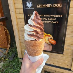 Al's Chimney Cakes - Swirl chimney cone