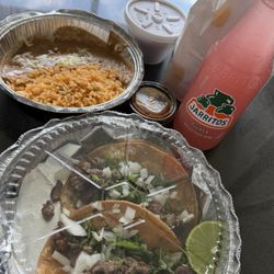 Los Mezquites Mexican Grill - Steak Tacos - Soft (3 Pieces)