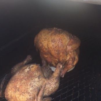Pete's Smoked Meats - Pete's Meats BBQ... during the cook and smoking those birds - Barbeque Near Me - Pahrump, Nevada Pete's Smoked Meats - Pete's Meats BBQ... during the cook and smoking those birds - Barbeque Near Me - Pahrump, Nevada