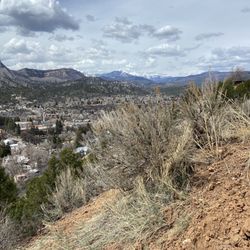 Sky steps - the mountains in downtown